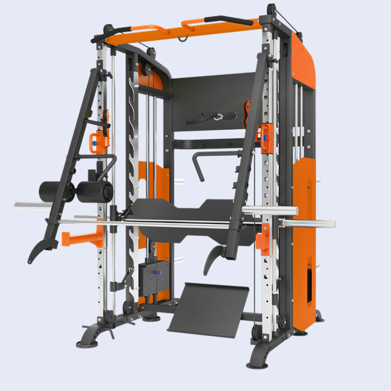 Home Gym Equipment Set - Многофункциональный тренажер Смита/пауэр-рэк с кроссовером и
