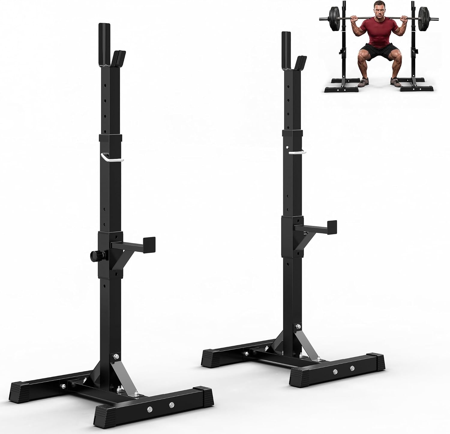 Home Gym Portable - Регулируемые стойки для приседаний для домашнего