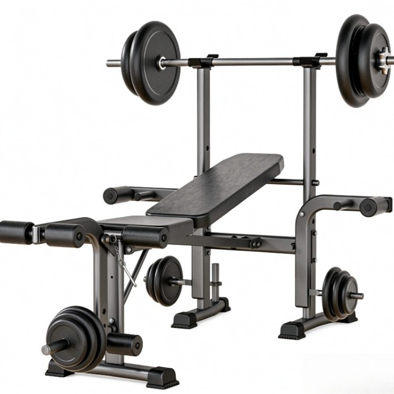All In One Gym Home Equipment - Новая многофункциональная складная скамья для упражнений